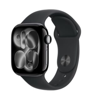 Умные часы Apple Watch Series 11, 42 mm, Jet Black Aluminum Black Sport Band S/M